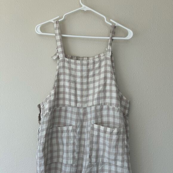 Lou & Grey Checkered Jumpsuit in Cream and White - Picture 11 of 16